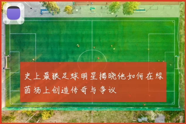 史上最狠足球明星揭晓他如何在绿茵场上创造传奇与争议